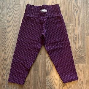 Booty by Brabants Croco Skin Cropped Leggings